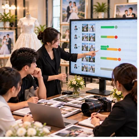 Cách Theo Dõi Tiến Độ Hợp Đồng Chụp Ảnh Cưới Hiệu Quả Cho Studio