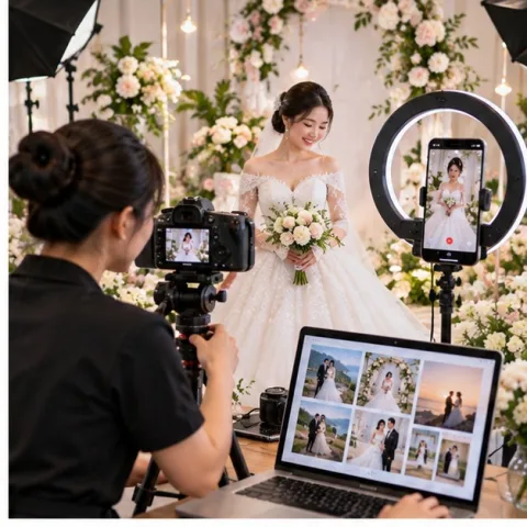 Chiến Lược Marketing Facebook và TikTok Hiệu Quả Cho Studio Cưới Hỏi