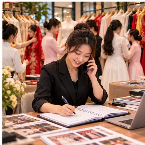 Cách Quản Lý Lịch Thuê Áo Dài Hiệu Quả Trong Mùa Cưới và Mùa Kỷ Yếu
