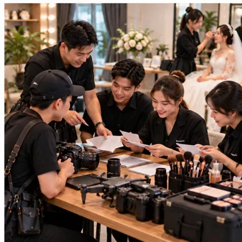 Cách Tính Lương Thợ Trang Điểm, Thợ Quay Phim Và Ekip Cưới Chuẩn Xác, Hiệu Quả